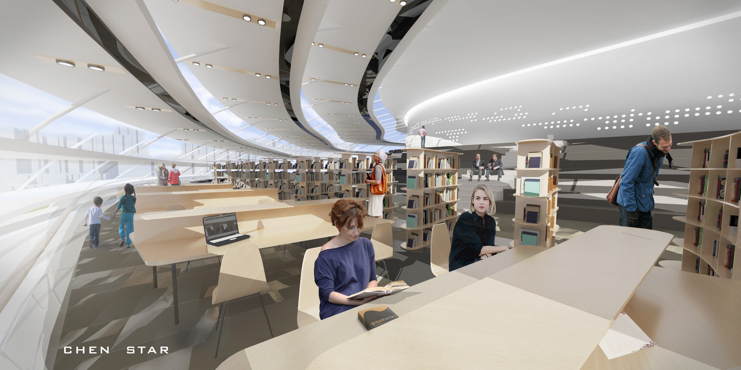 CSDE 文化艺术中心设计-52