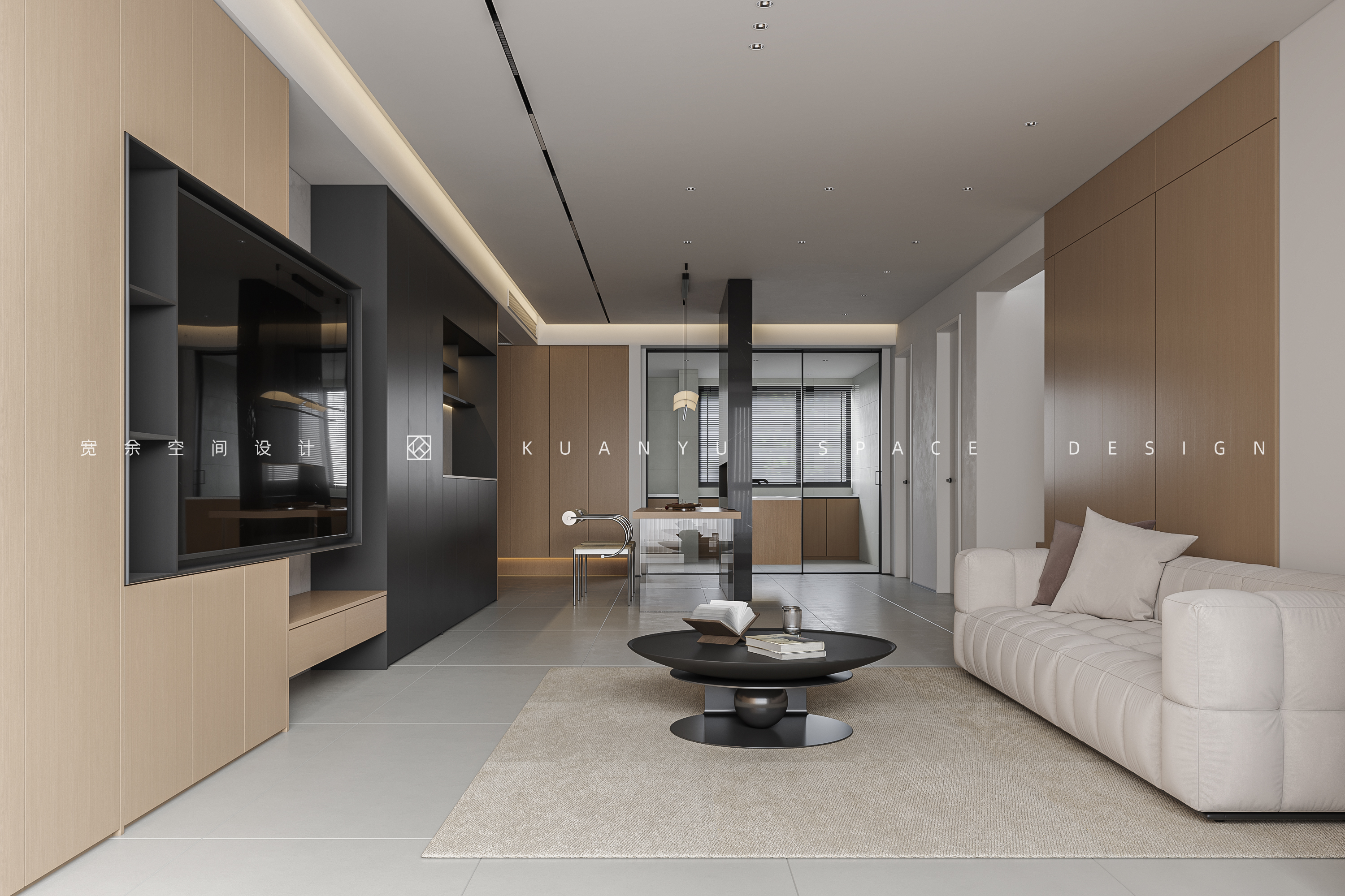新城璞樾和山室内设计丨中国常州丨宽余空间-11