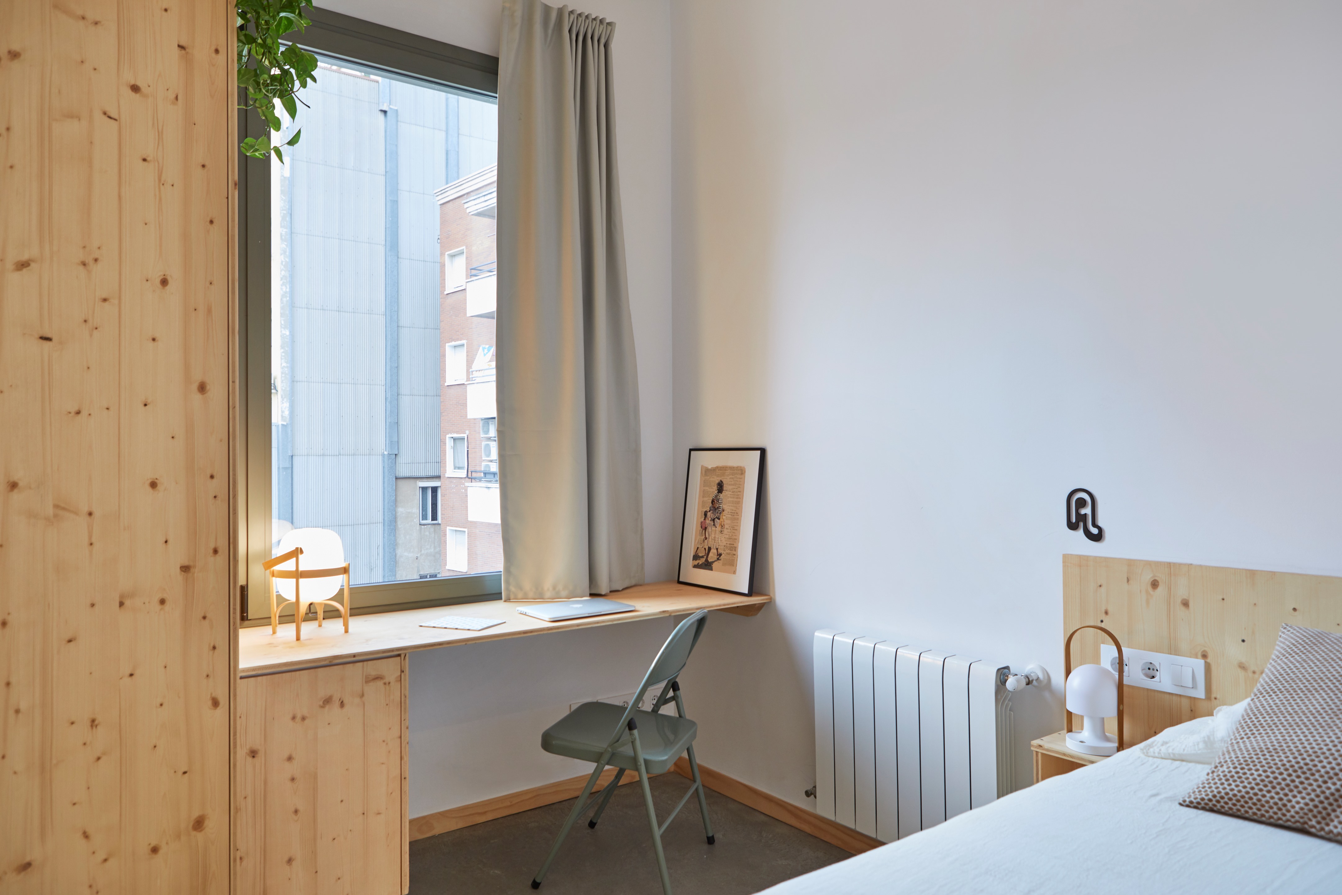 巴塞罗那共享公寓设计,打造青春活力空间-23