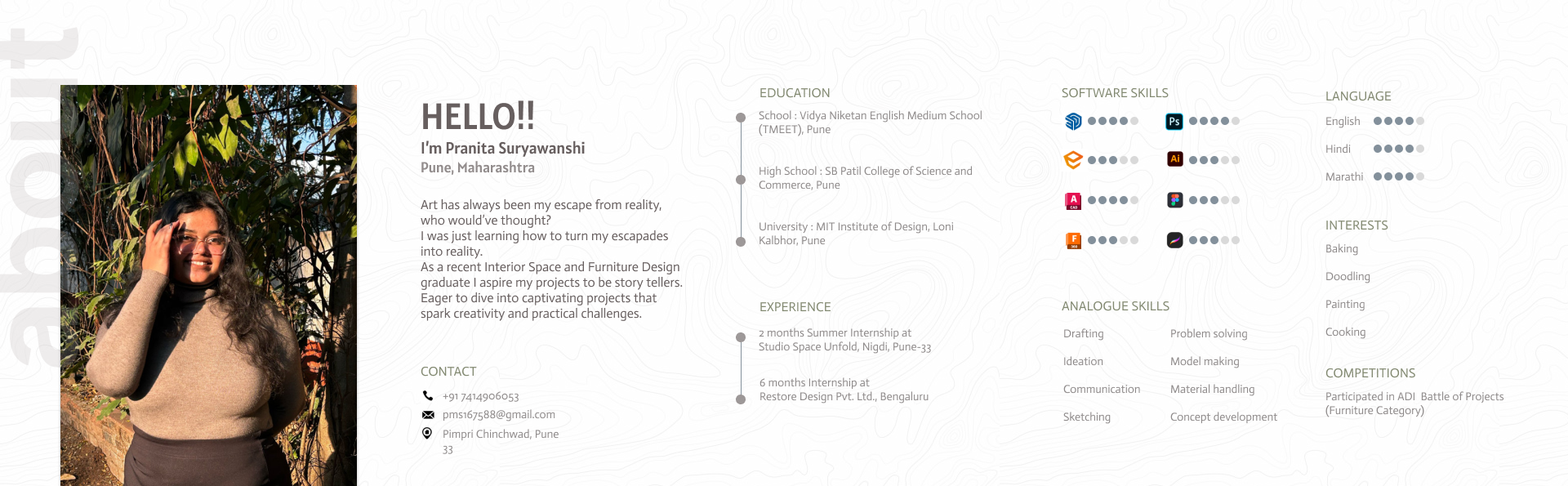 INTERIOR, RETAIL AND FURNITURE DESIGN PORTFOLIO 2024-25-1