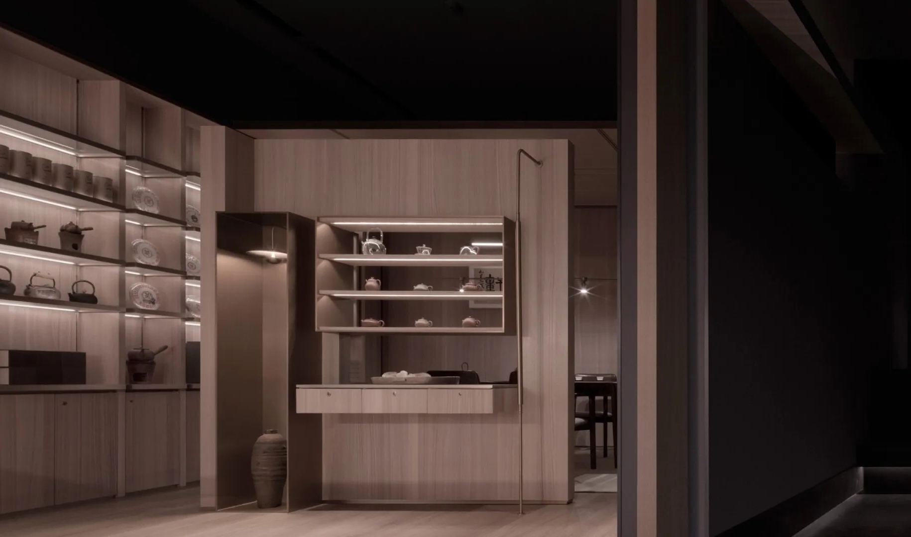 深圳天元珍庭潮州餐厅丨中国深圳丨水平线设计-54