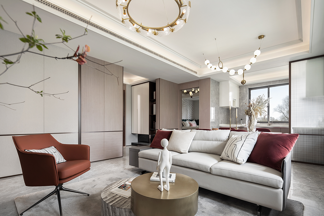 知性稳重+大胆前卫，摩登现代的百变空间 | 太合南方-16