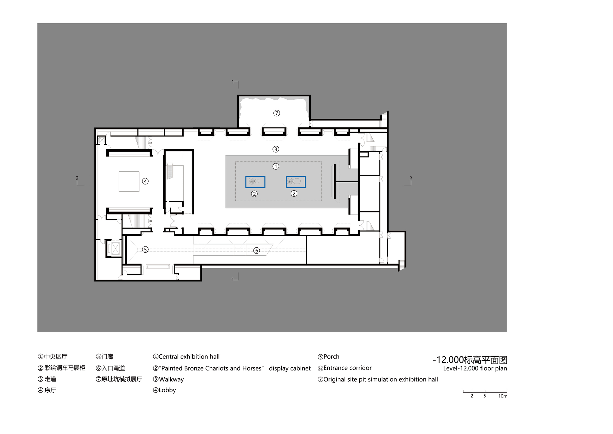 秦始皇陵铜车马博物馆丨中国西安丨Atelier Diameter-59