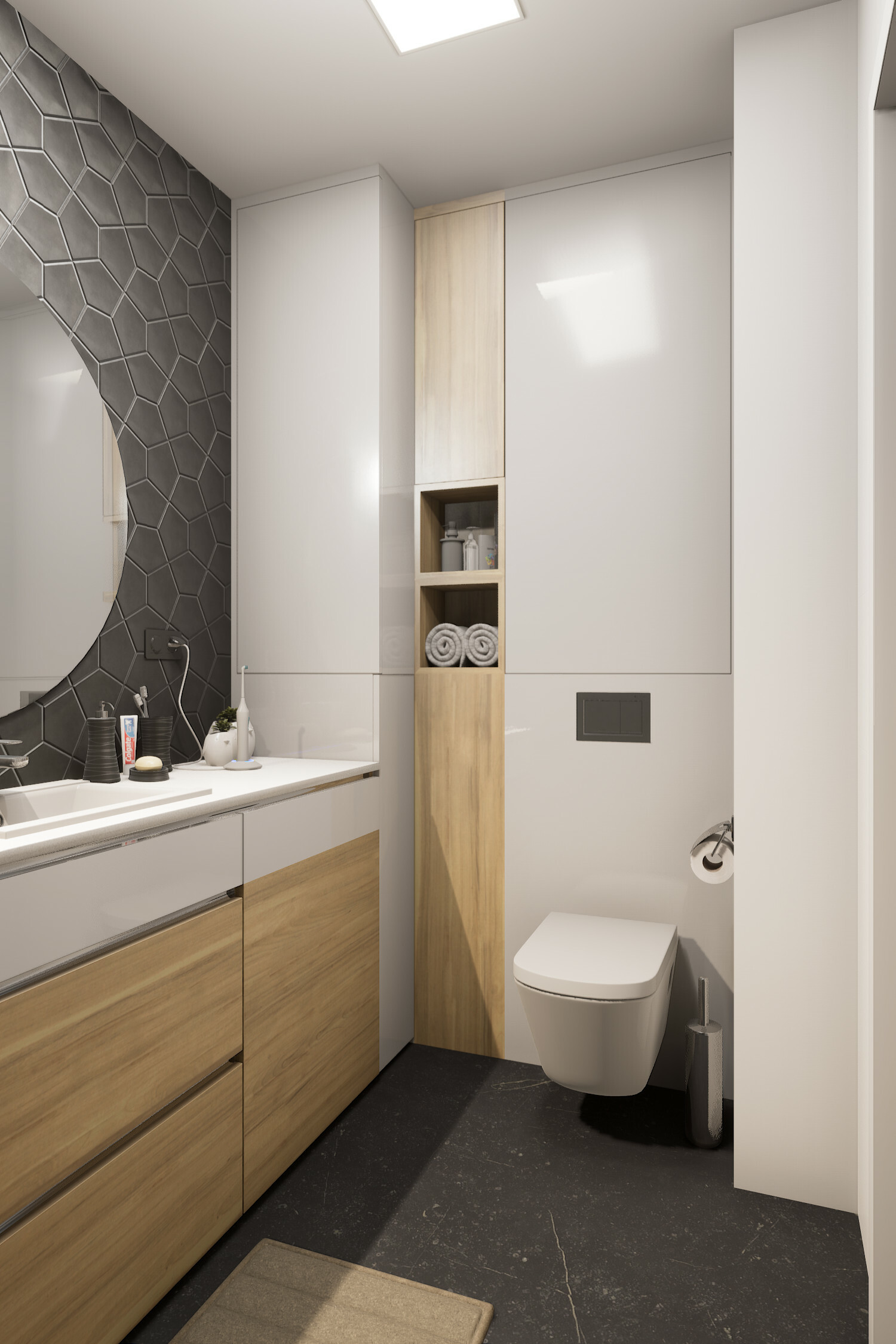 Small Area Bath Room Design-2