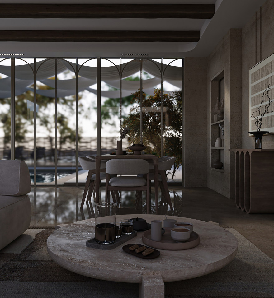 Summer Villa Reception Design-11