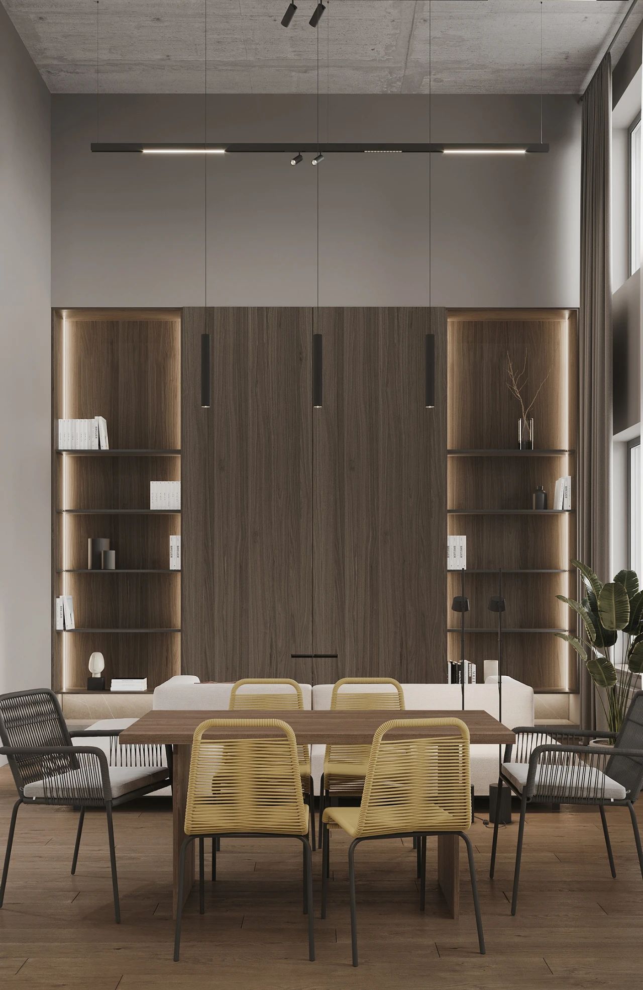 现代简约北欧风家居空间设计丨俄罗斯丨Aspecta Studio-40