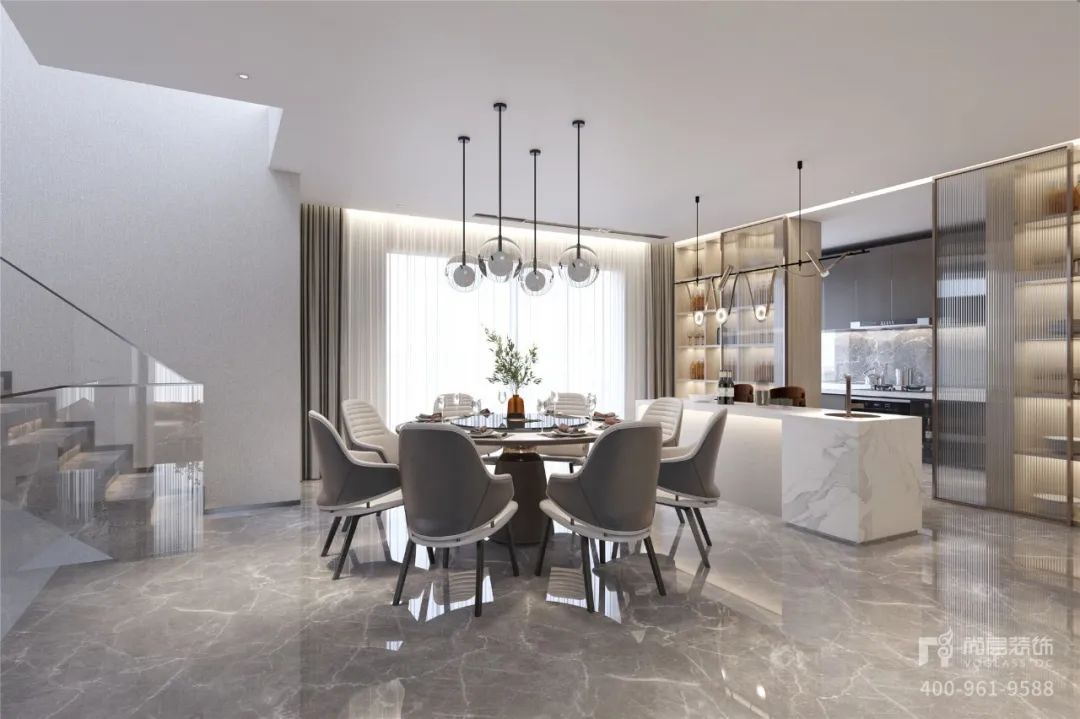 上海乔爱别墅 | 现代简约风,家的艺术表达-18