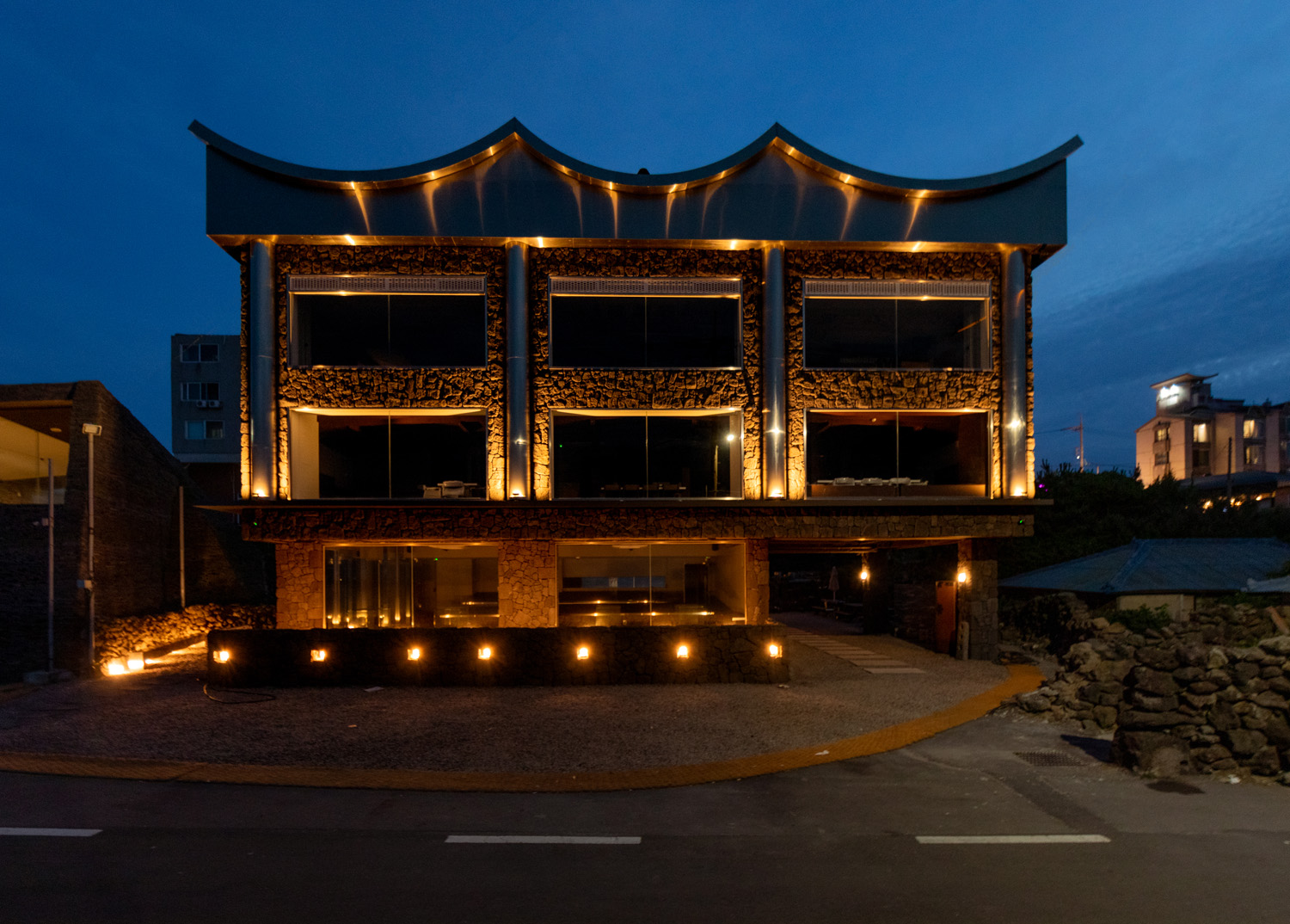 韩国济州岛 90 平米高级咖啡厅室内设计-3