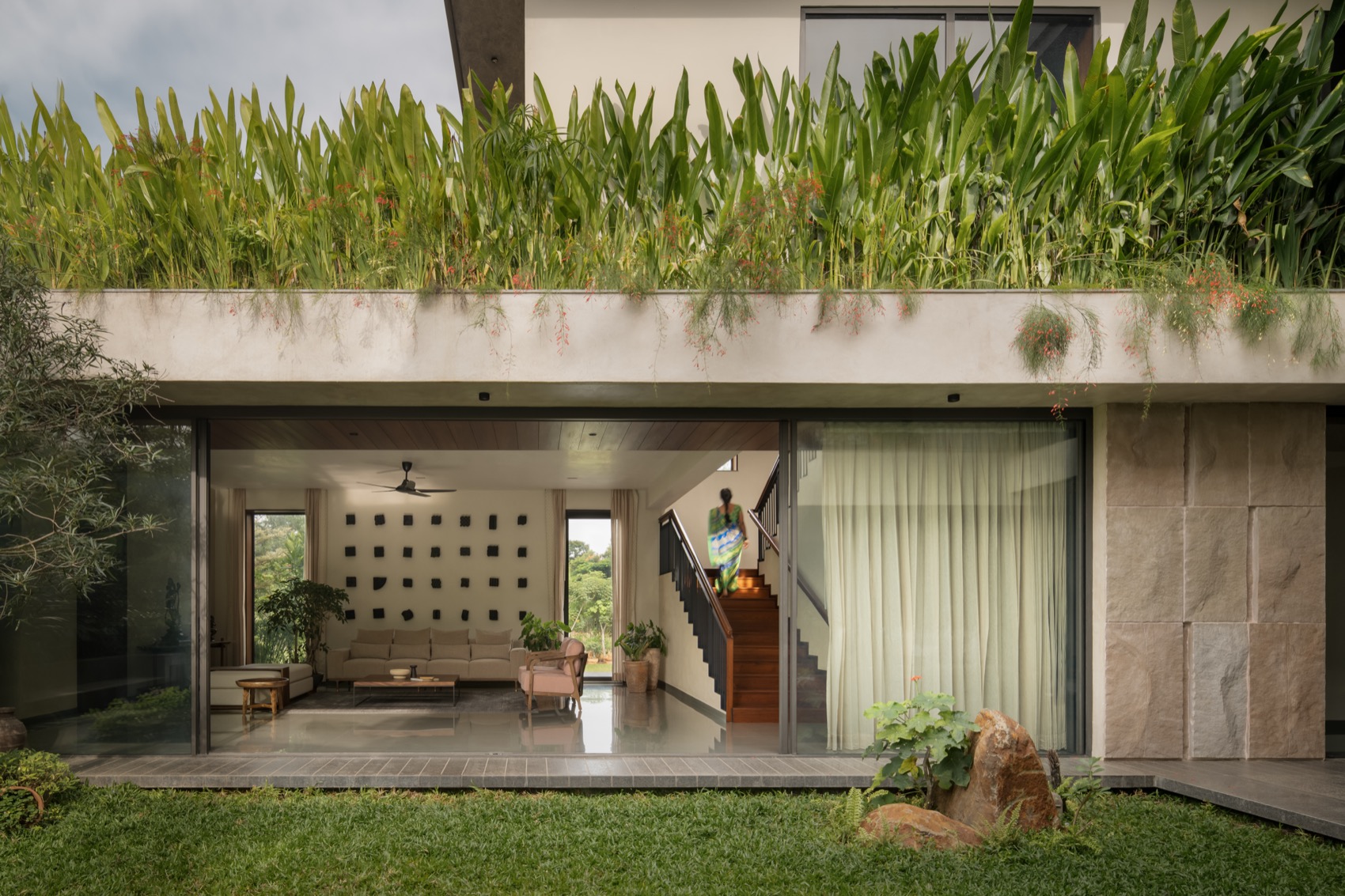 度假别墅丨印度班加罗尔丨4Brick Studio-37