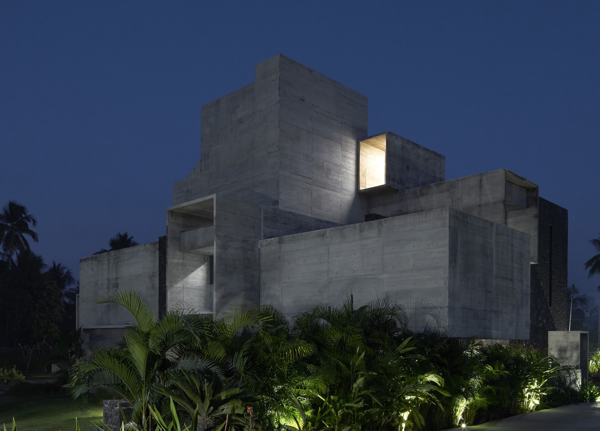 通向海景房的 150 级台阶丨印度丨Matharoo Associates-37