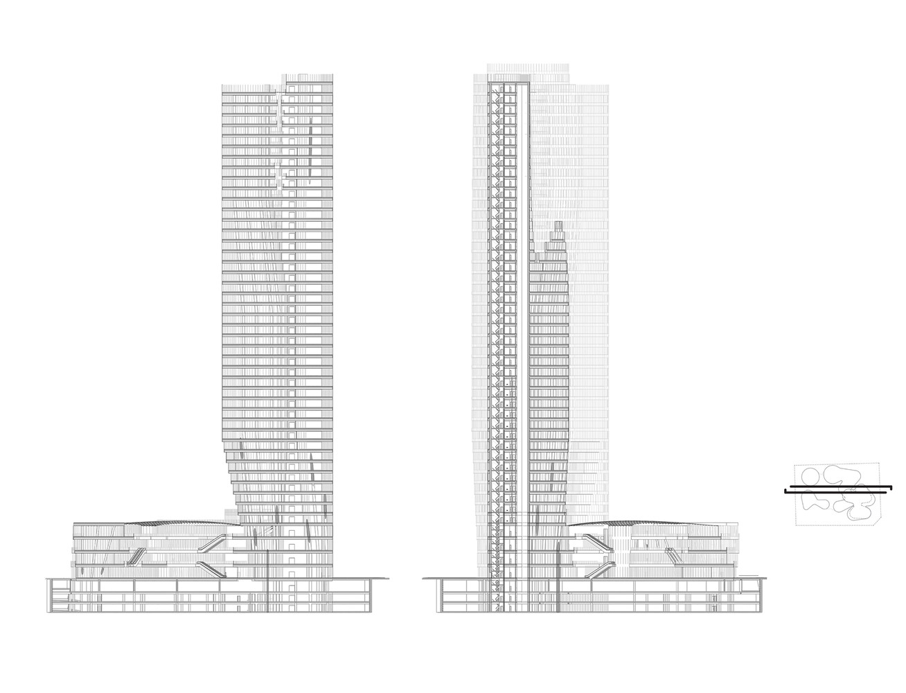 Urban Systems Offices Bundle Tower Reimagines the Bank of China-27