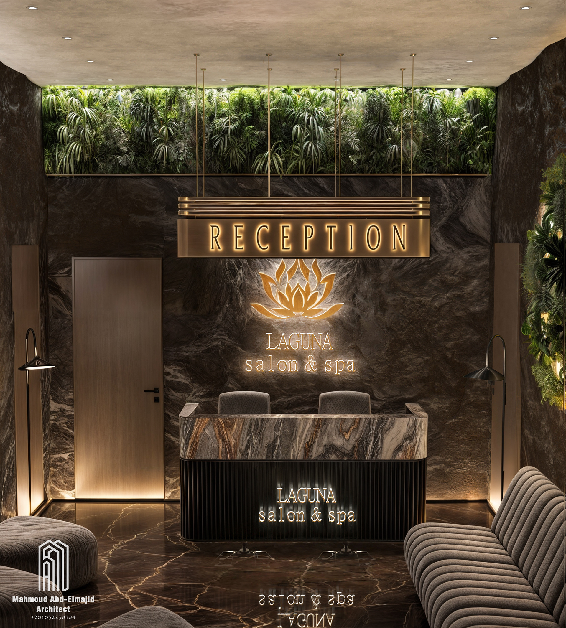 Laguna salon & spa 设计丨阿联酋丨Mahmoud abd elmajied-7