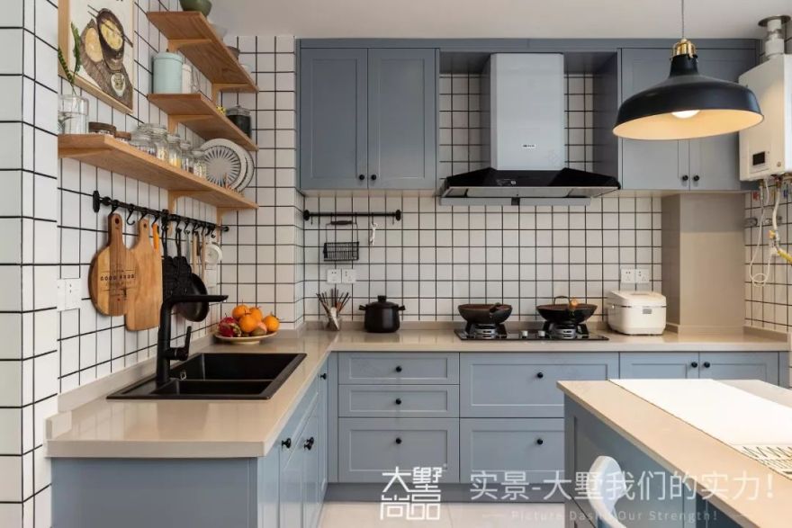 140㎡北欧风家居,薄荷绿打造清新空间-42