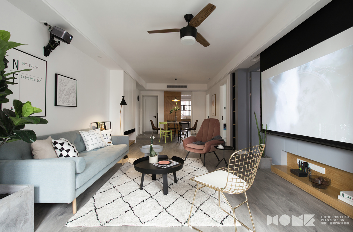 武汉 120㎡北欧风四居室 | 三代同堂的温馨家园-13