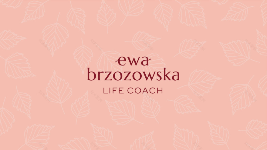 Ewa Brzozowska Life Coach品牌形象设计-0