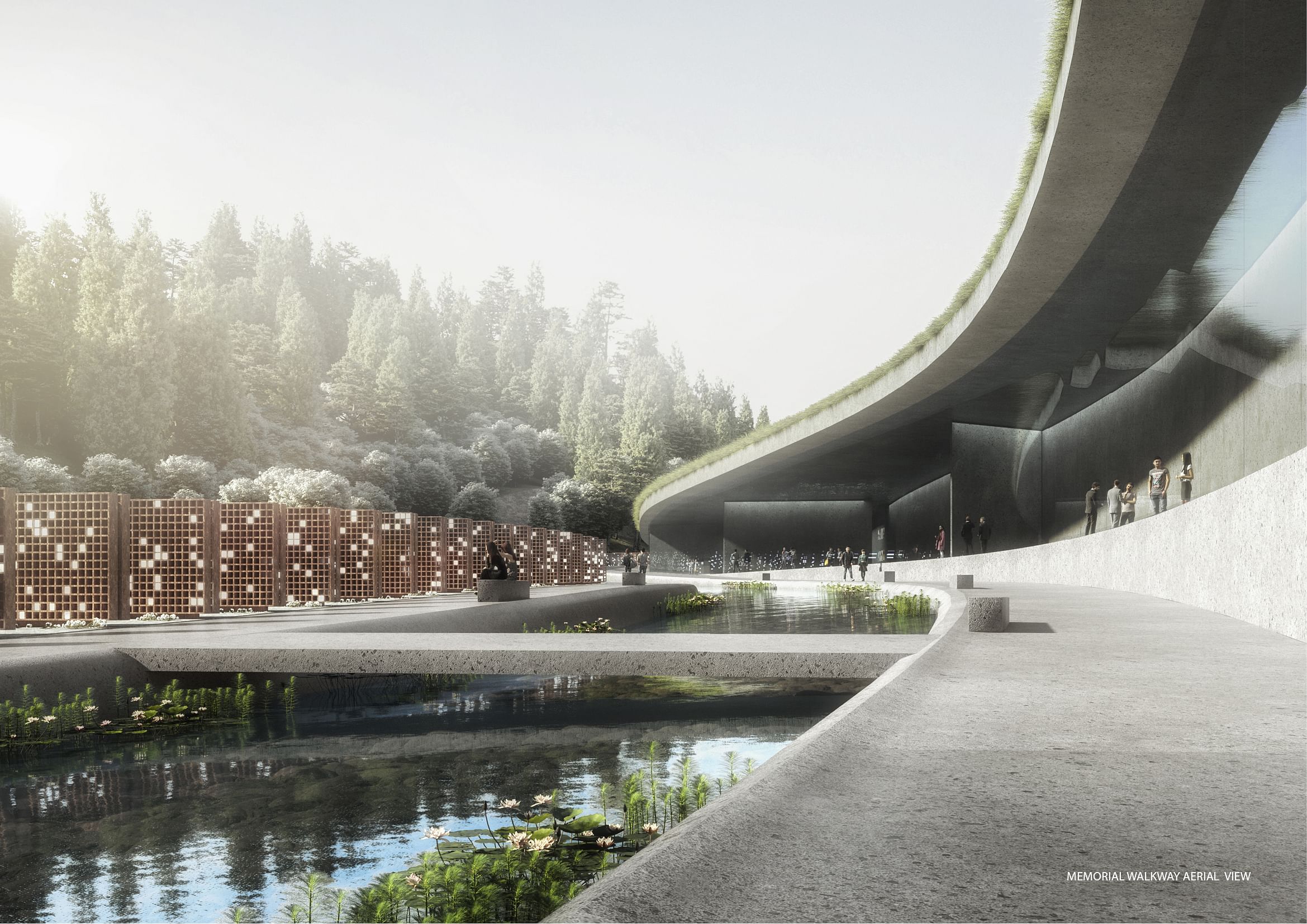 韩国战争平民受害者纪念公园丨POP Architecture-12