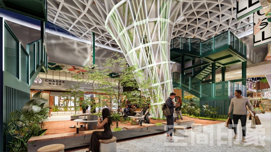 公园式商业设计案例丨中国重庆-13