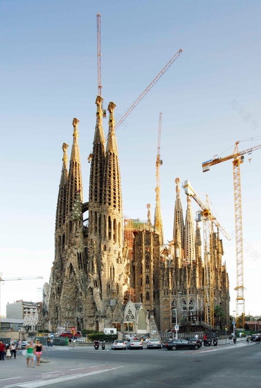 圣家赎罪堂续建工程丨西班牙巴塞罗那丨多位建筑师,如高迪,博内特等-25