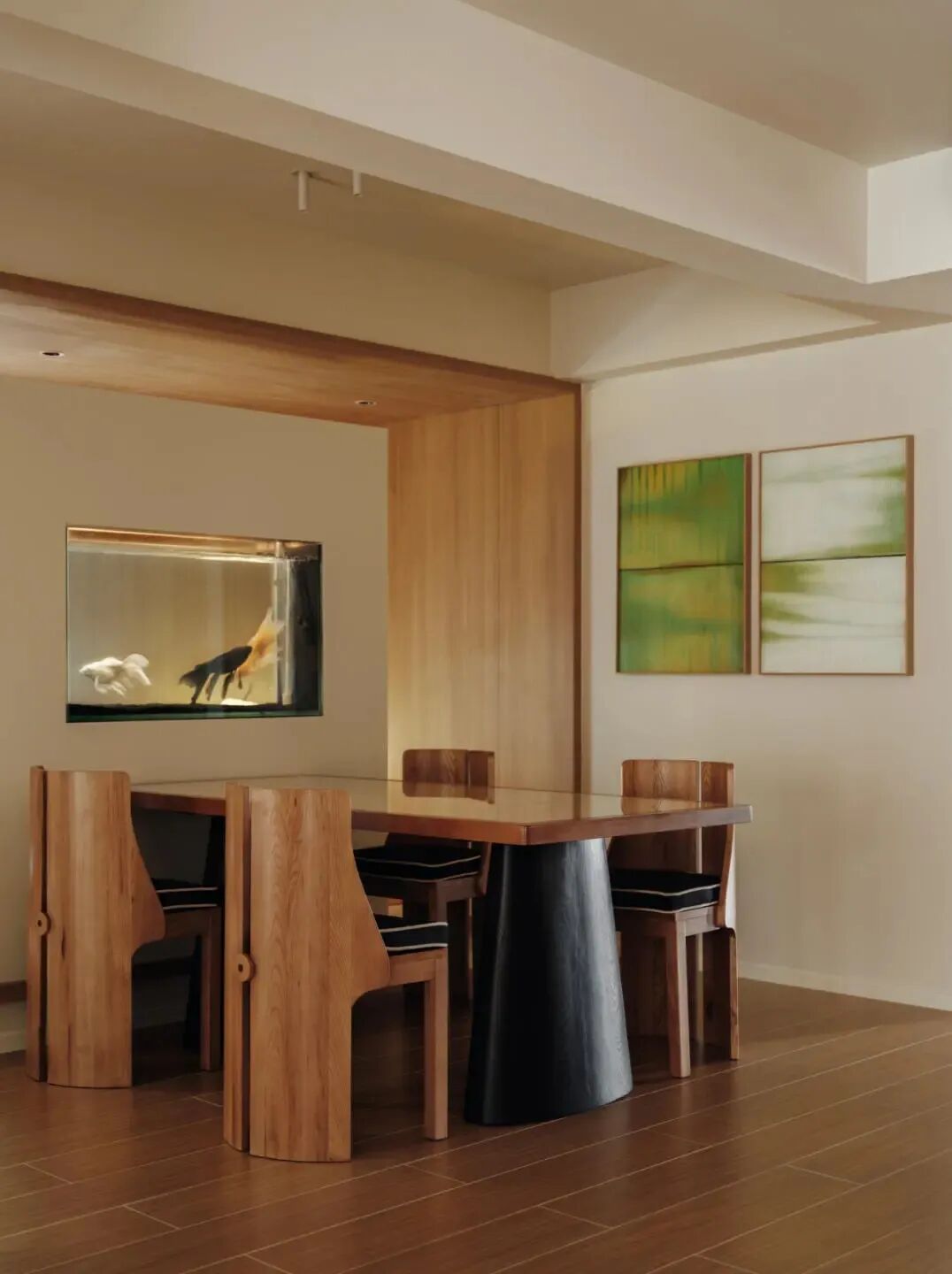 135㎡木色暖调松弛家私宅设计丨中国重庆丨苑邸设计-17