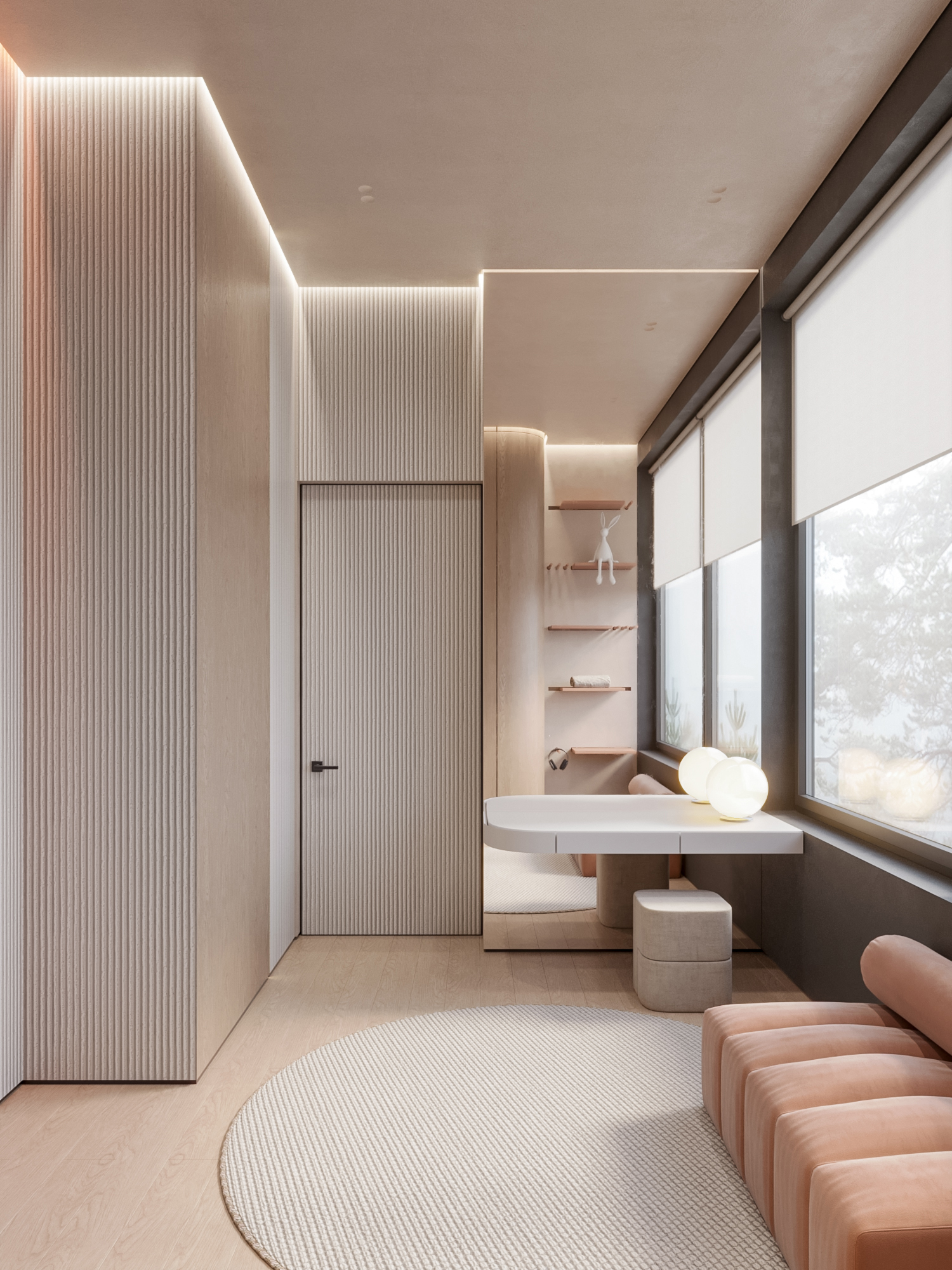 BEREZKY私人住宅儿童房及配套空间设计-28