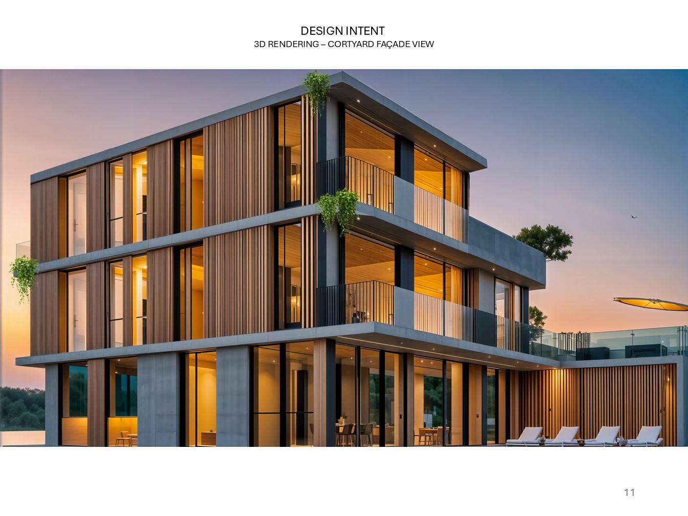 现代联排别墅开发-2