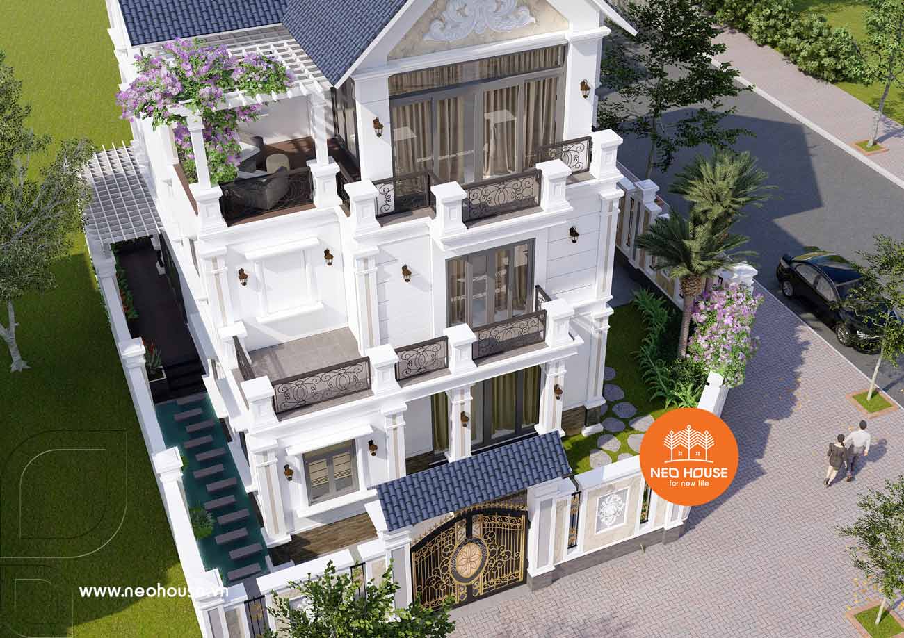 现代法式三层楼办公空间设计案例-9