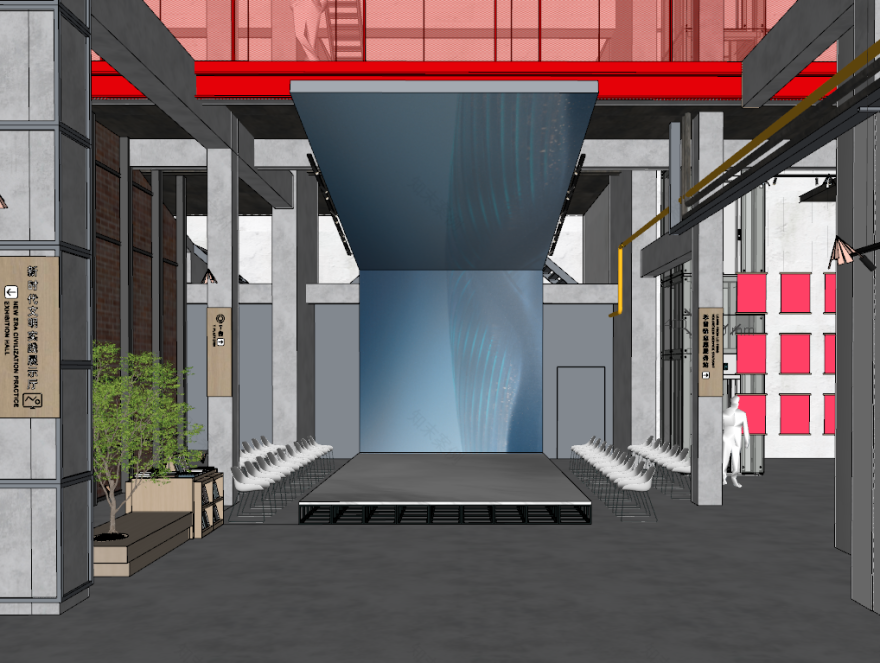 华新1907历史风貌区文创区烘干车间活化利用工程丨中国黄石丨联投湖北省建筑设计院,北京地点空间装饰设计-75