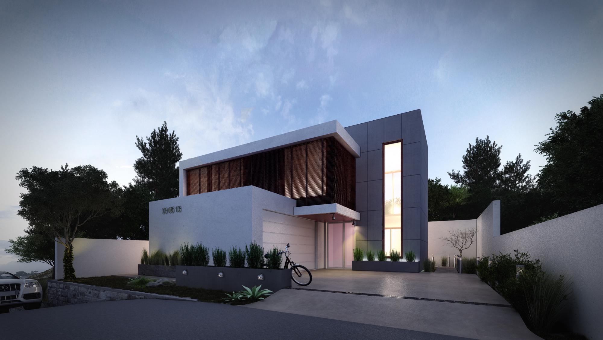 私人住宅设计概念展示，创新室内空间-1