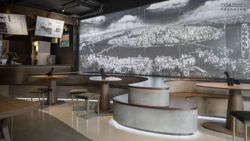 粉家青云街螺蛳粉餐厅丨中国上海丨之外建筑 ZZYY Studio-15