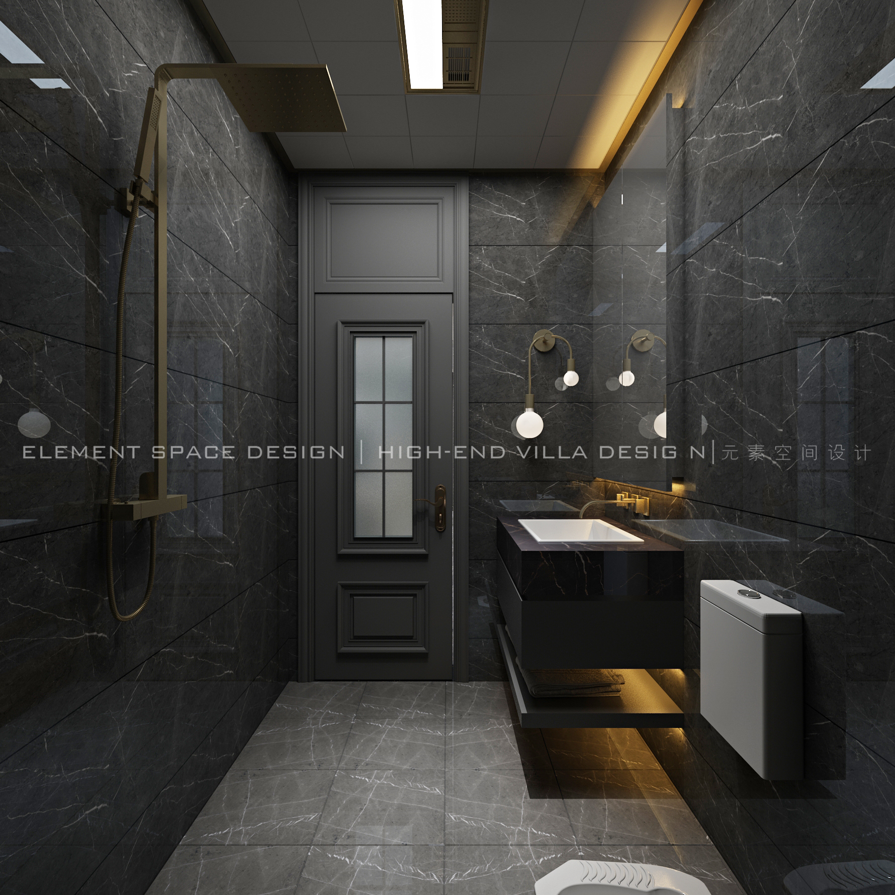 2021 美式风格全案设计-- 元素视觉 | 打造幸福美满家居空间-9