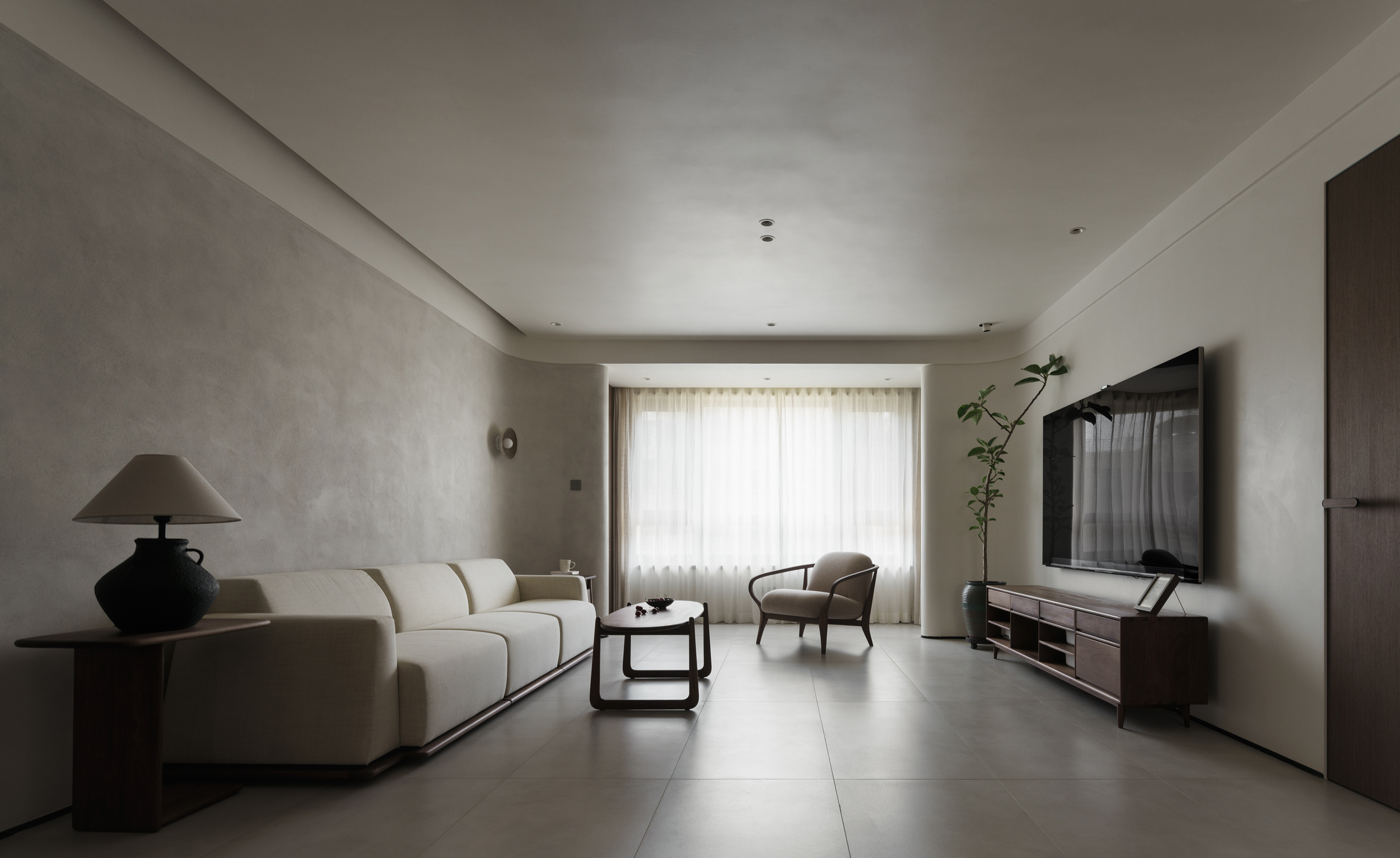 诧寂风家居空间摄影丨中国河北丨尔本空间设计-4