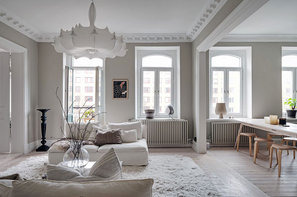 瑞典哥德堡独特公寓设计，古典与现代的完美融合-9