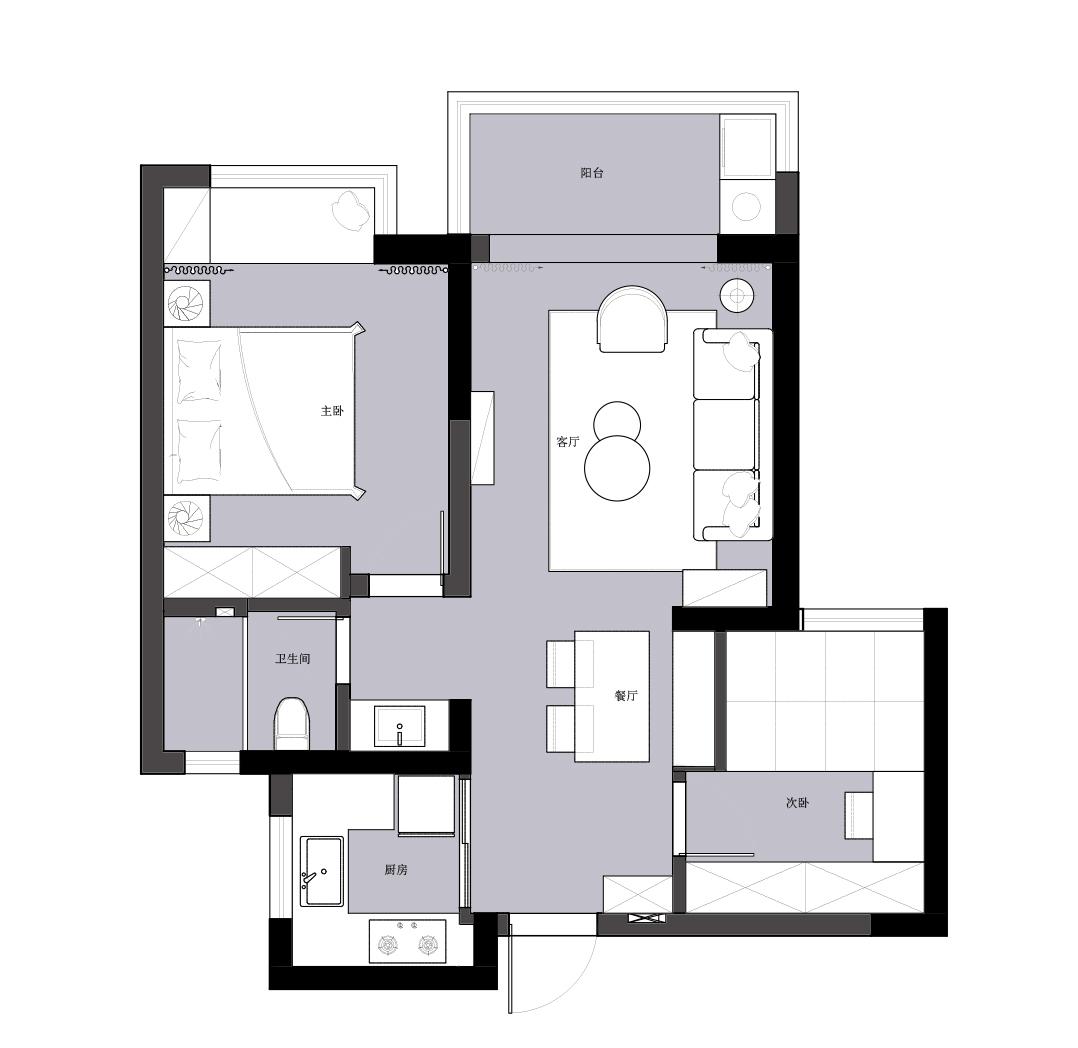融合多种色彩的个性家居设计-2