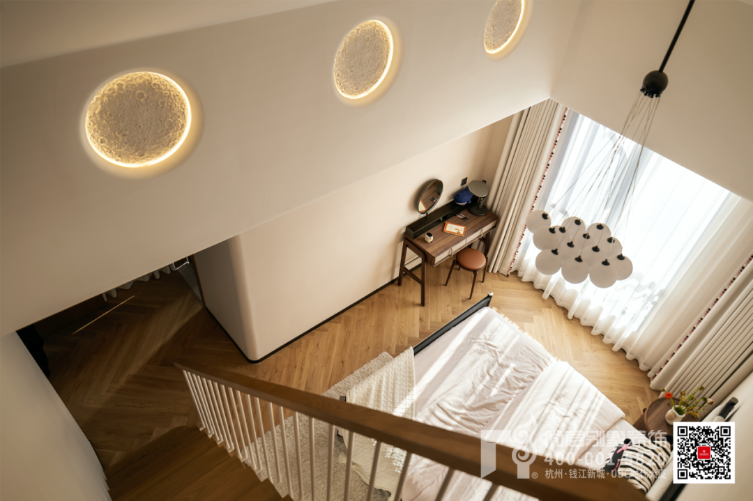 500㎡富春壹号院·木影流光·自然叙事的现代“剪影”别墅丨杭州尚层装饰-63