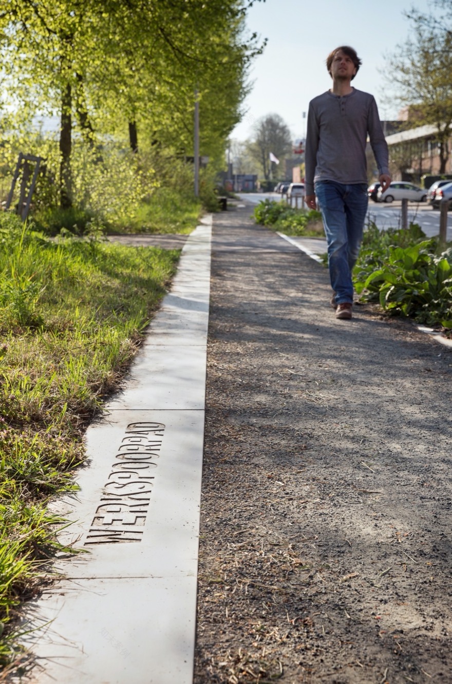 荷兰乌特勒支 Werkspoorpad 步行路径设计丨Flux landscape architecture-9