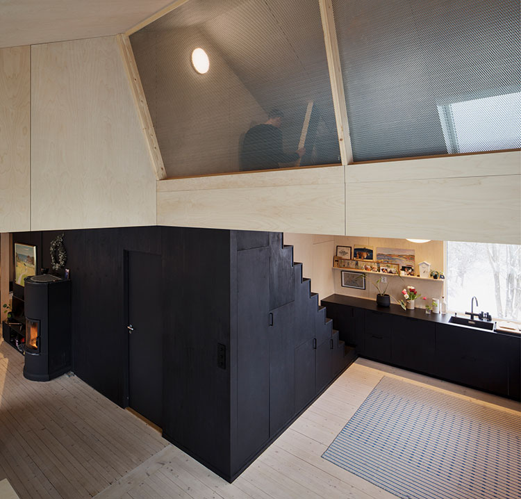 挪威现代复式公寓  Austigard Arkitektur-2