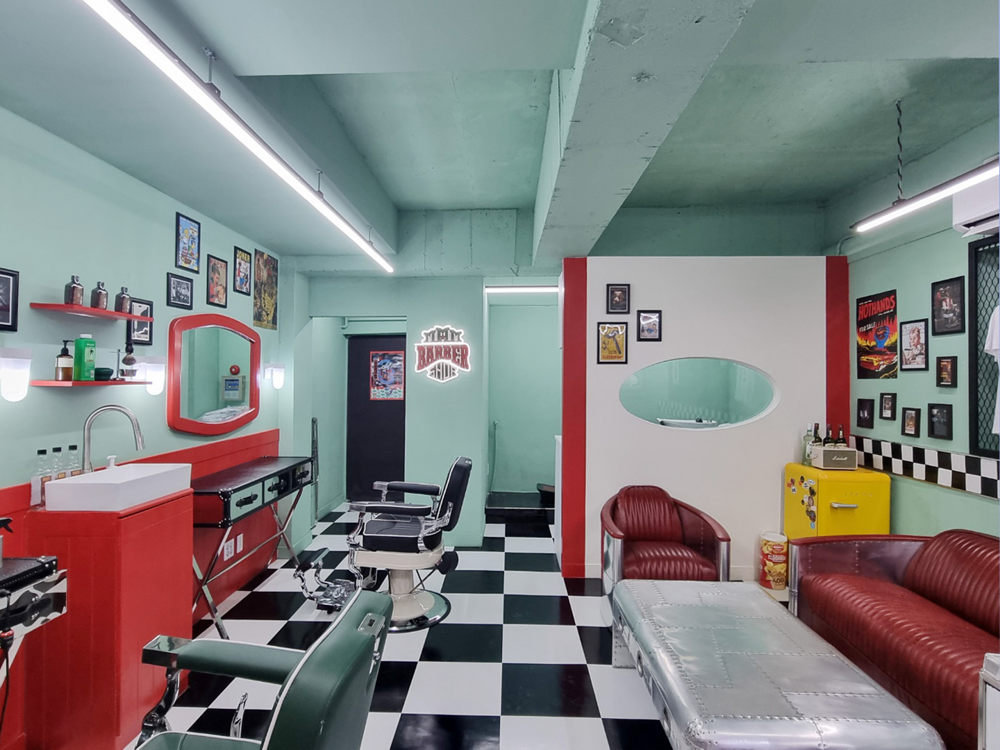 复古风潮下的 11 坪 M.M.M Barber Shop-3