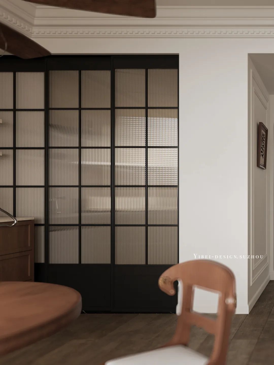 法式浪漫艺术气息居家空间设计丨中国苏州丨YIBEI DESIGN-15