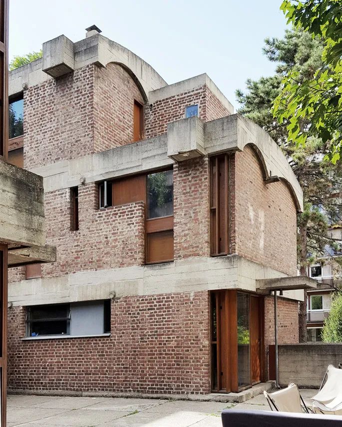 Maisons Jaoul 私人住宅设计丨法国巴黎丨勒·柯布西耶-12