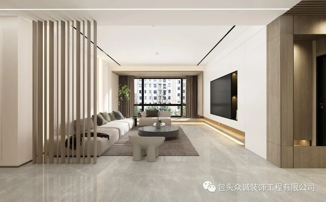 现代极简家居空间设计丨中国包头丨包头公司,鄂尔多斯公司-10