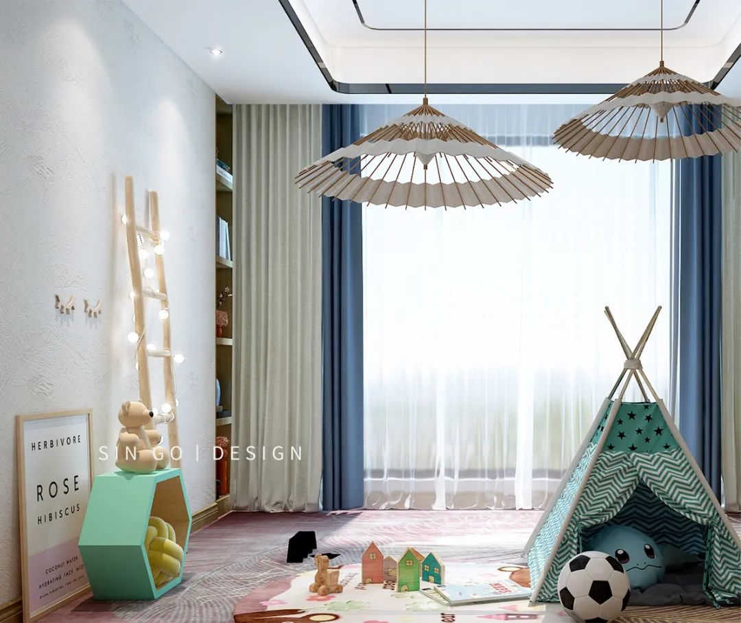 三代同堂共享天伦,550㎡现代中式别墅设计-57