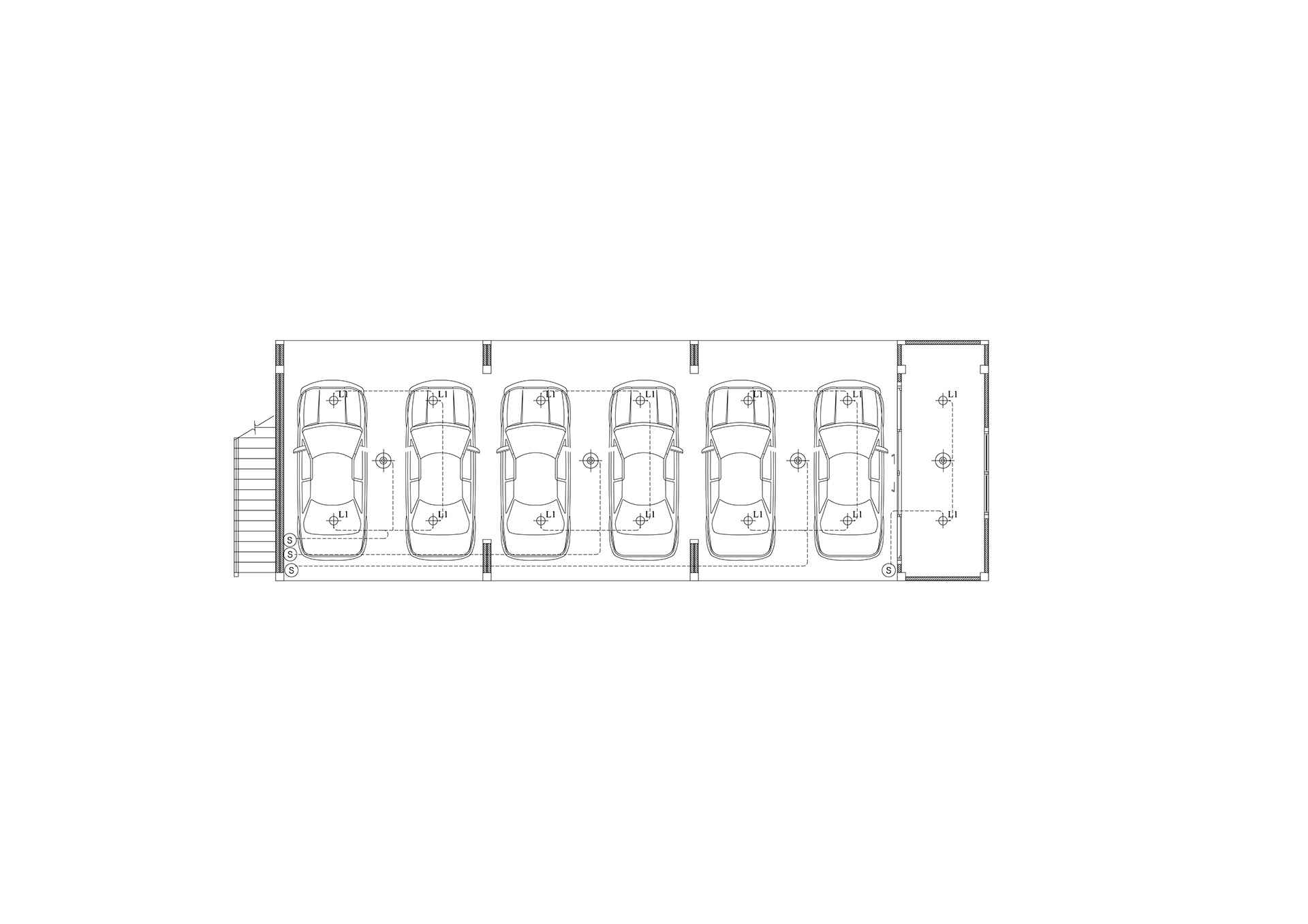 architectural drawing of residential house-55