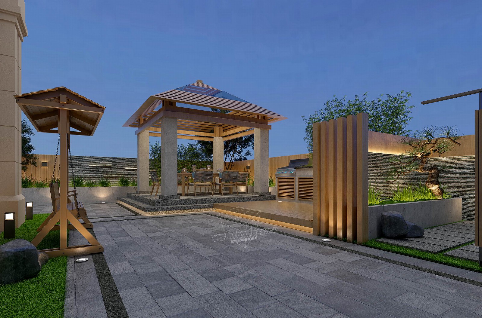 归心自然—大宅空间设计-26