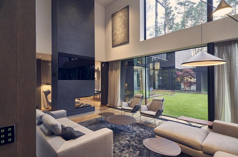 融入松林中的圆形木屋丨波兰丨Przemyslaw Olczyk Mobius Architekci-24