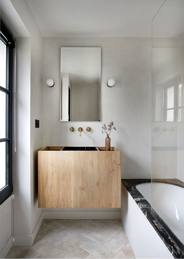 巴黎宁静公寓的乡村风情设计-9