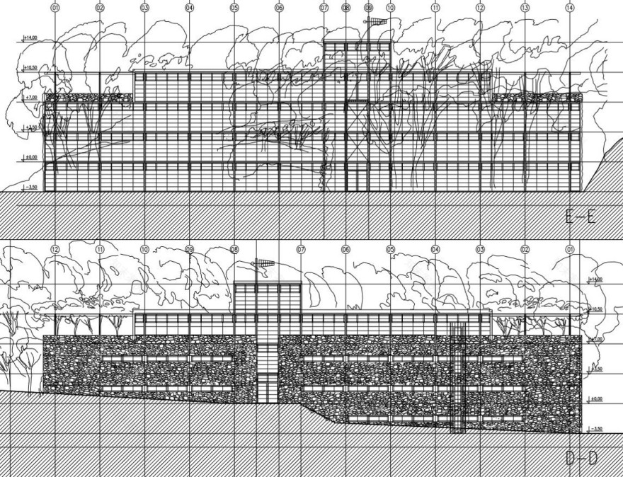 Dr· Pírka诊所新楼与森林公园岩石连接项目丨捷克丨Huť architektury Martin Rajniš-54