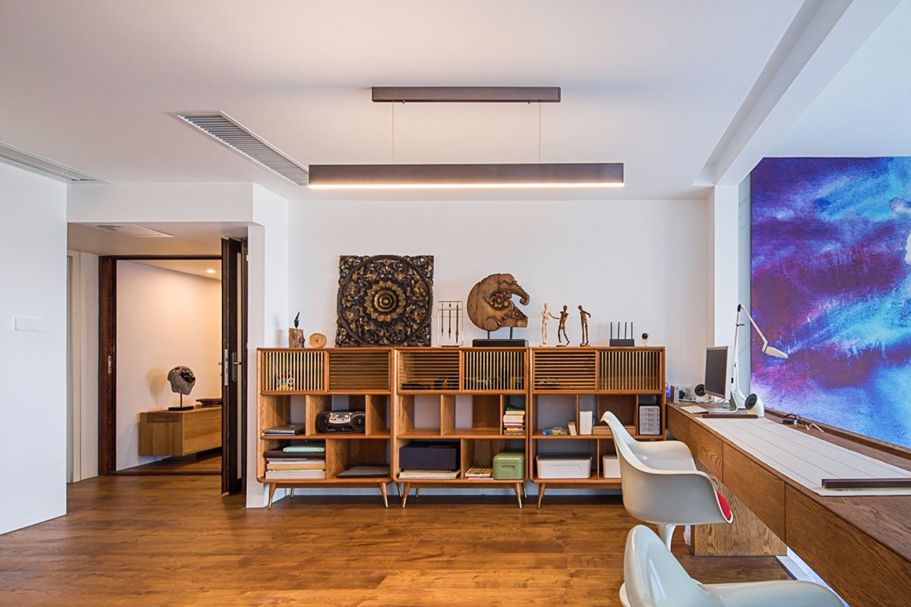 他在20楼挖池塘、造园子丨把家改成空中花园-15