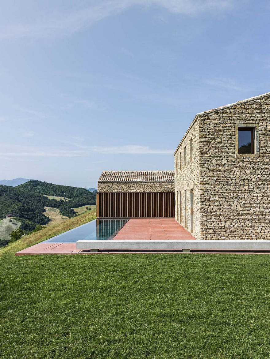 This Italian Stone House Celebrates Vernacular Architecture in a Modern Way-1