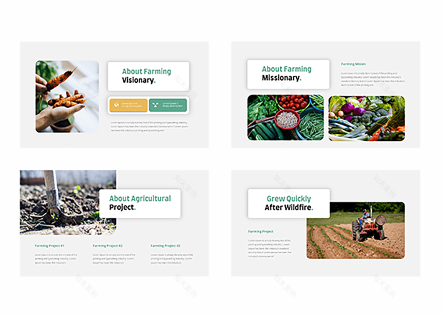 农业演示模板-5