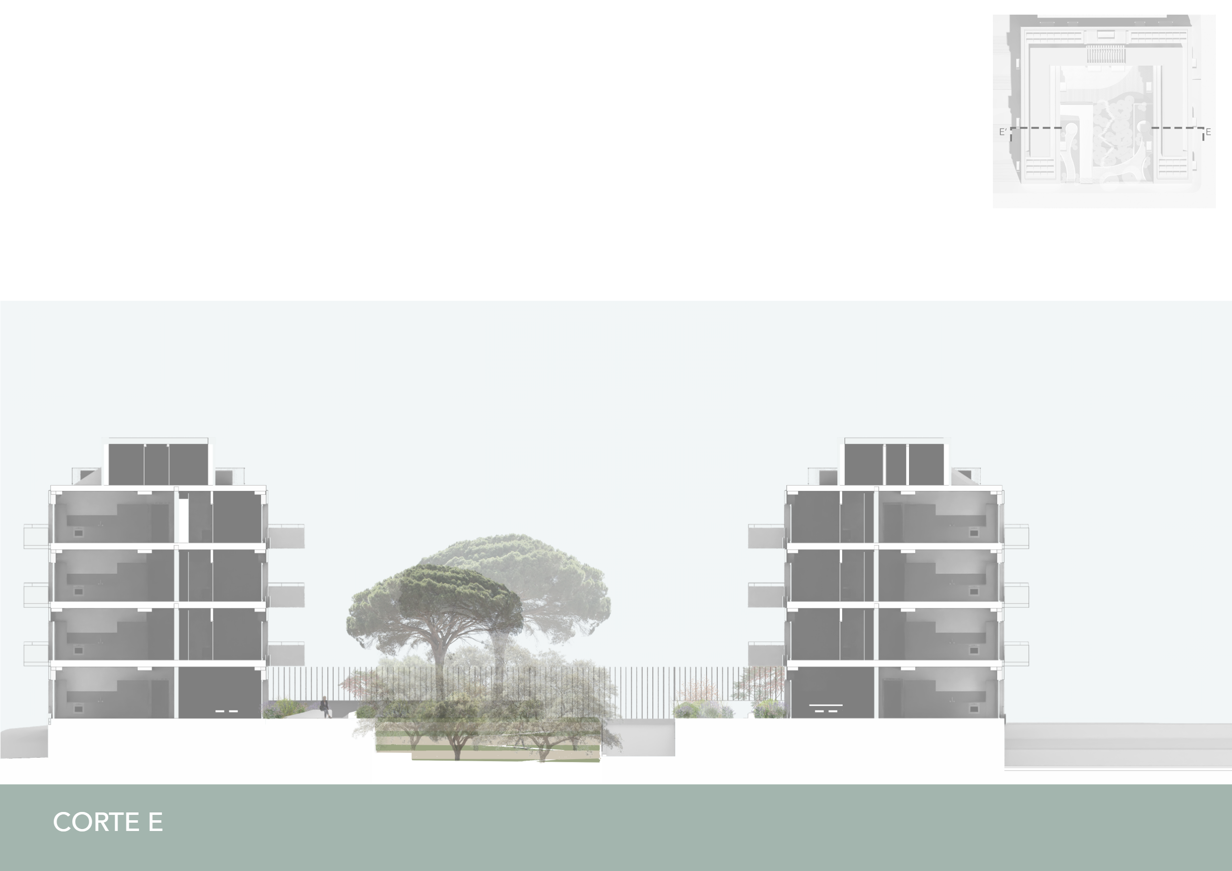 Preliminary design for residential complex in Sintra-10